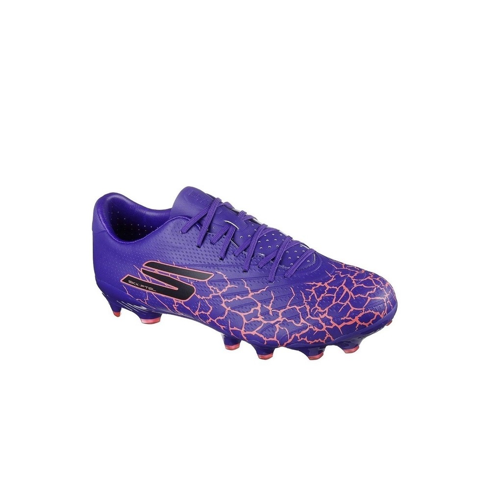 Skechers SKX-01 FG Football Cleats,US Size 10.5Mens, 12Wmens, Purple Sneakers